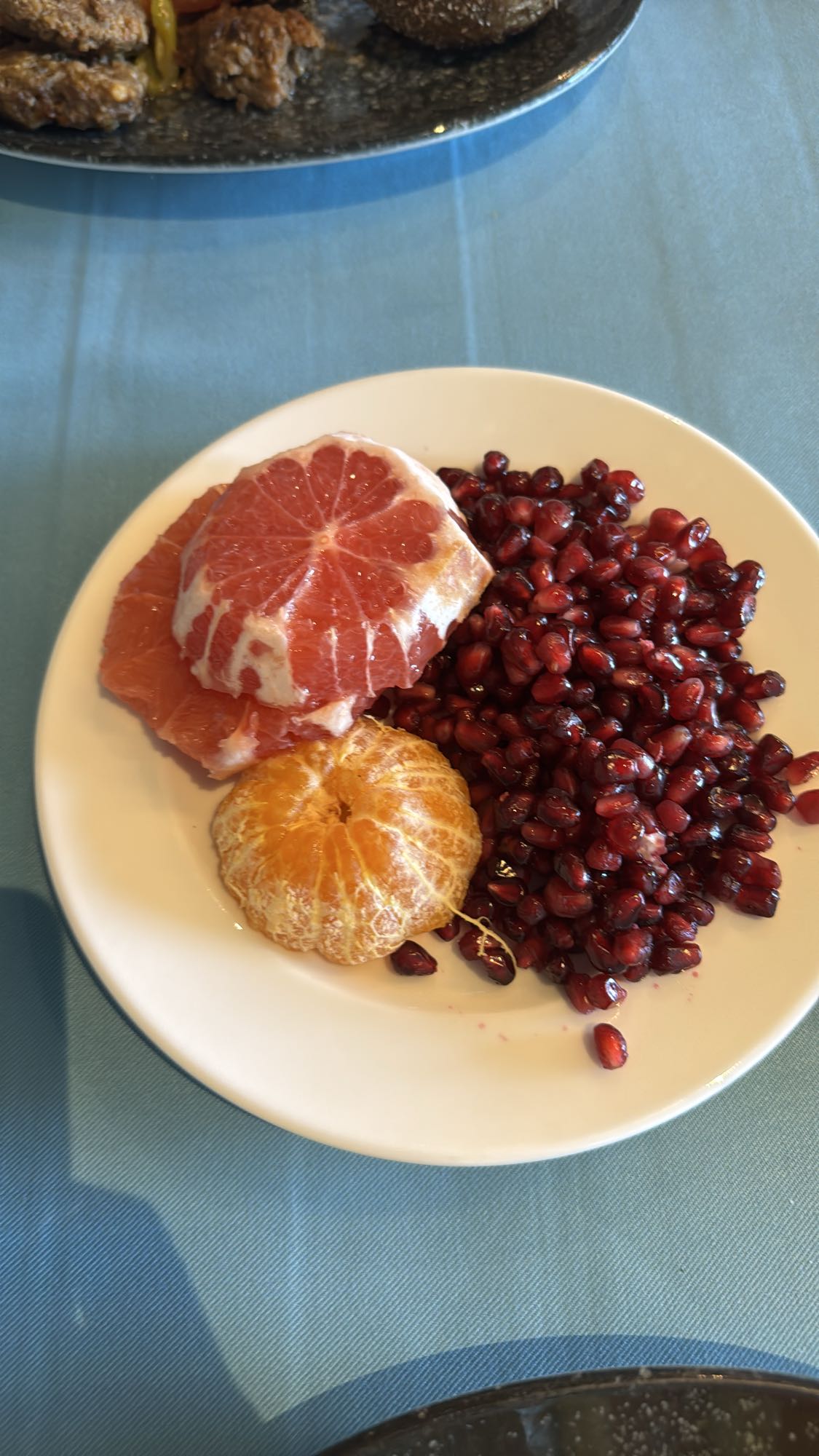 Фруктовая тарелка