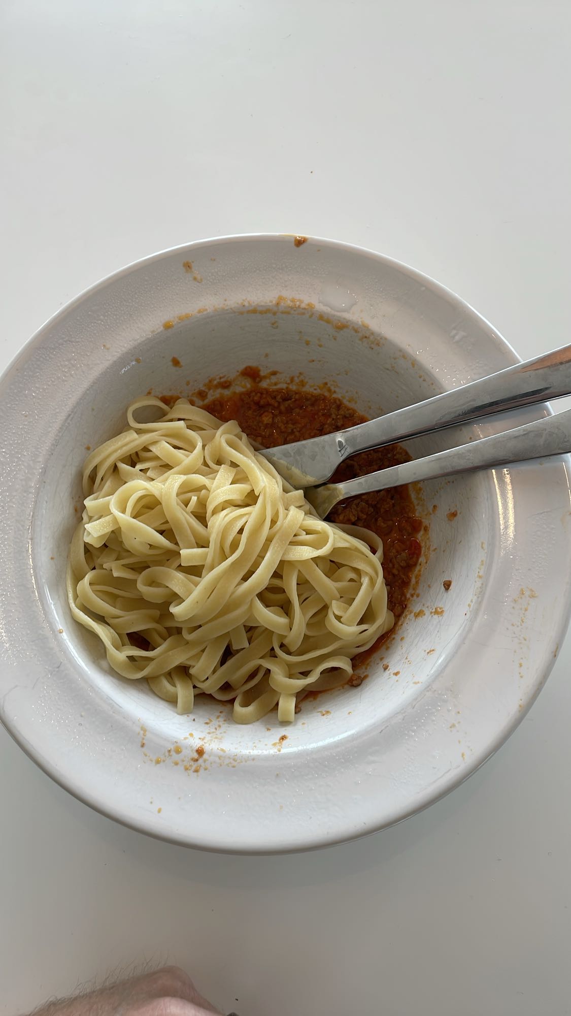 Pasta med köttfärssås