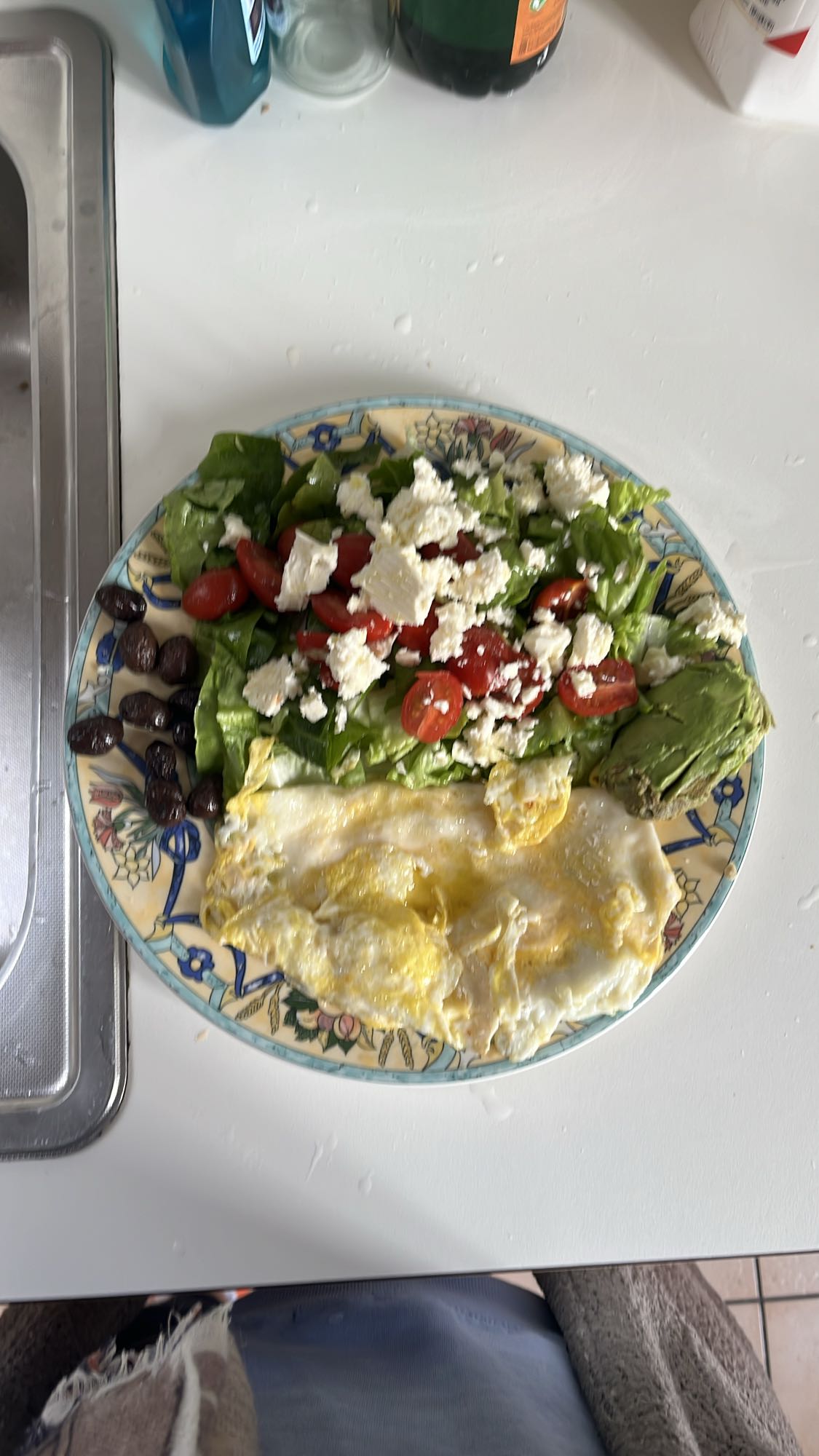 Eiersalat mit Avocado