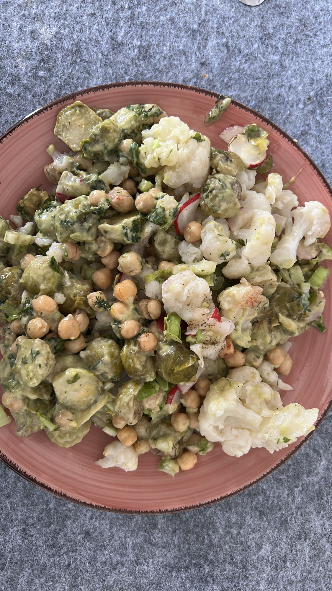 Ensalada de garbanzos