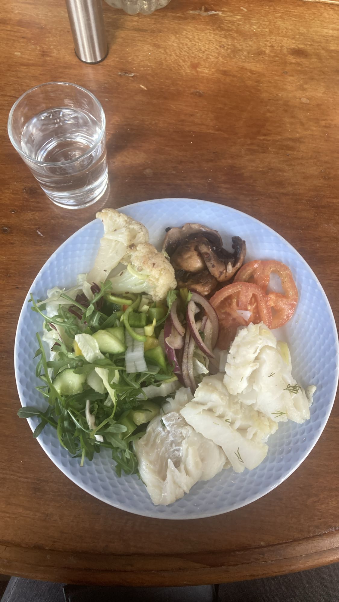 Torsk med grönsaker