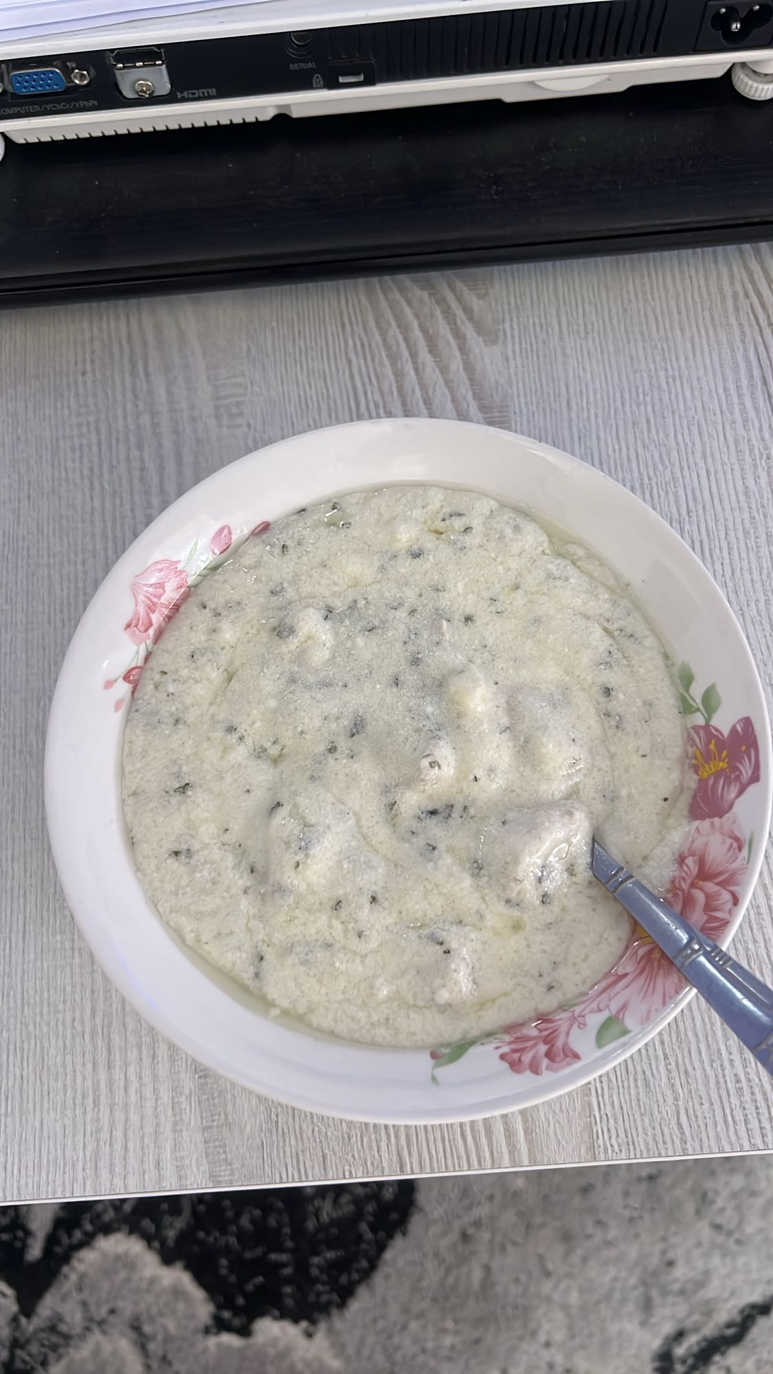 Supă cu iaurt și pui