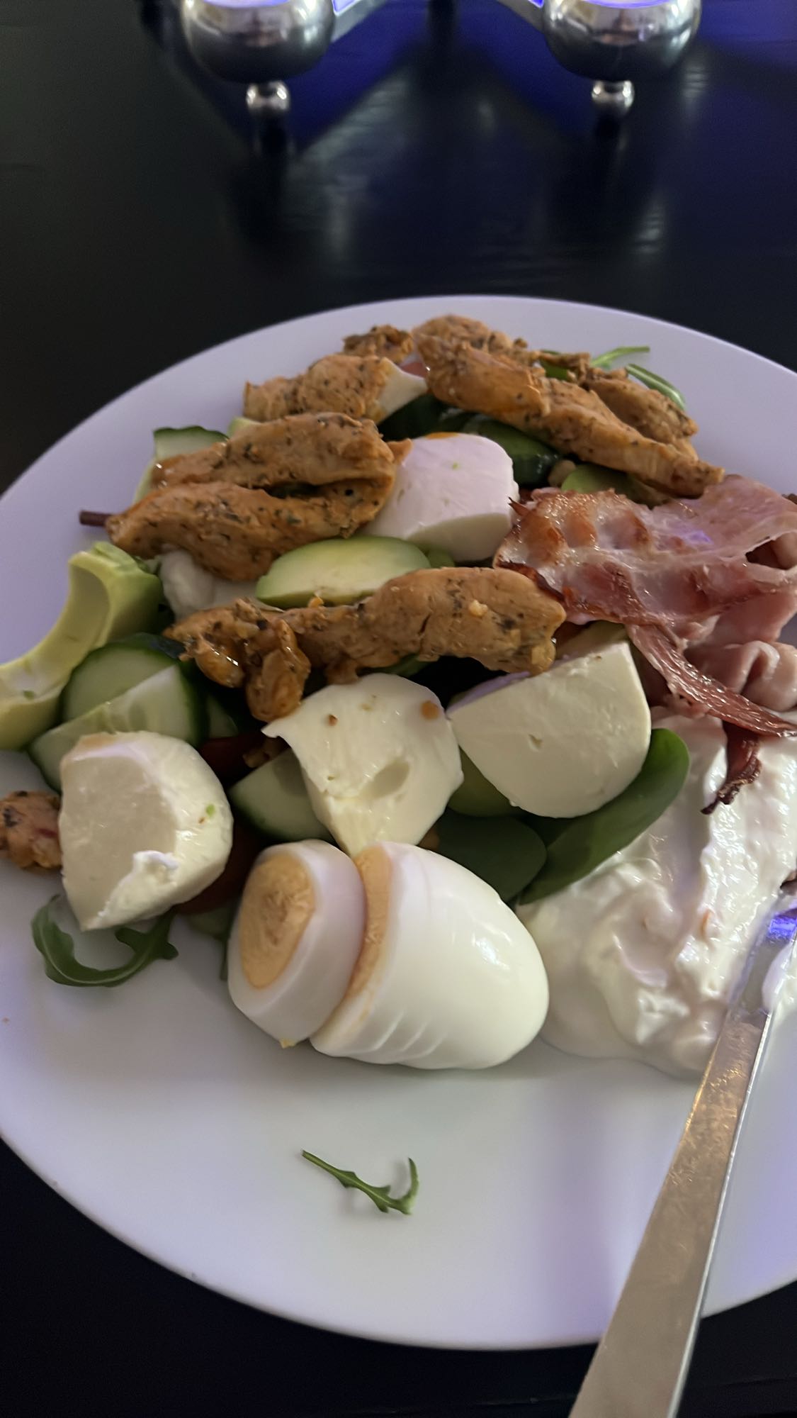 Proteinrik sallad