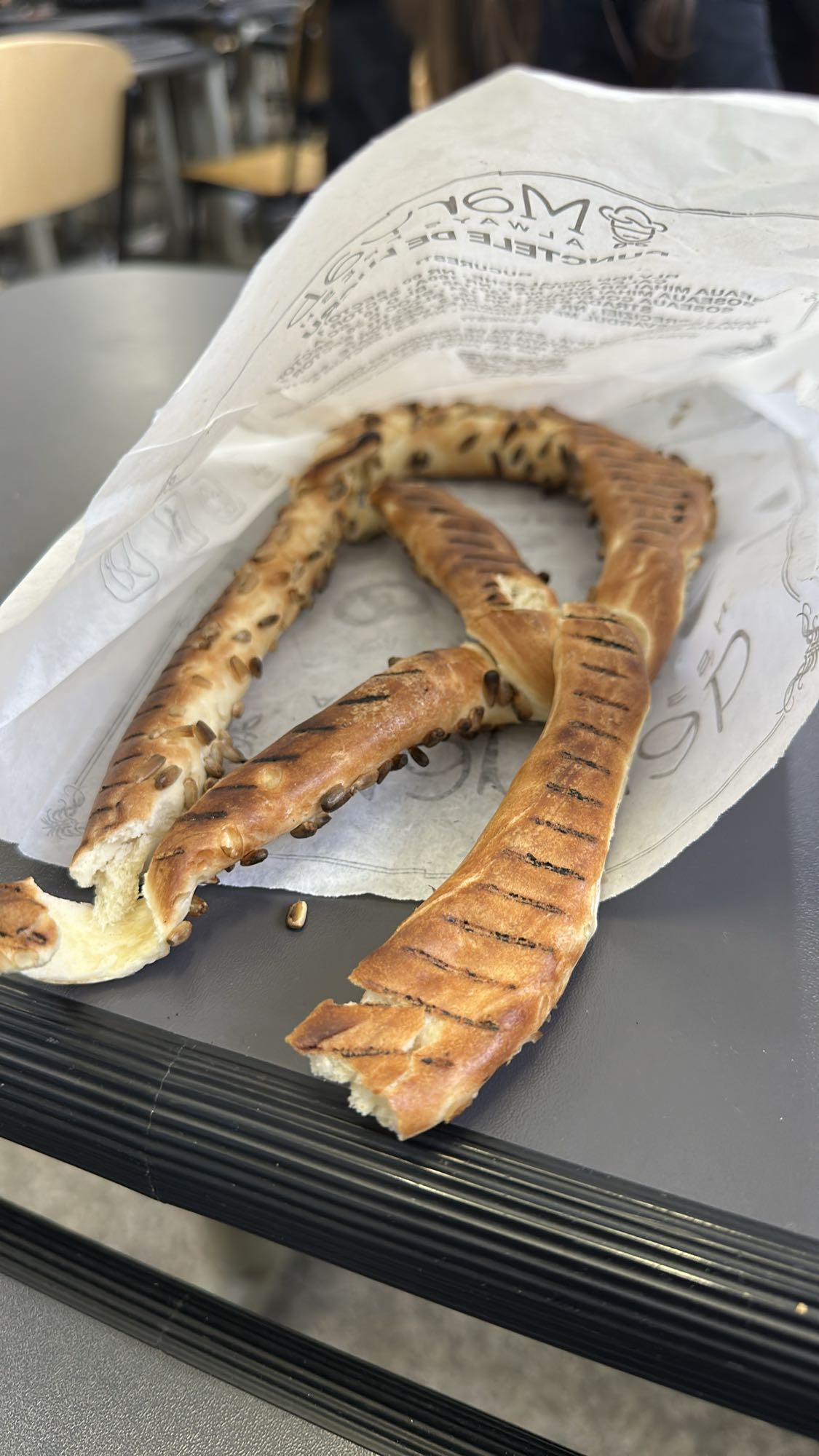 Sunflower seed simit