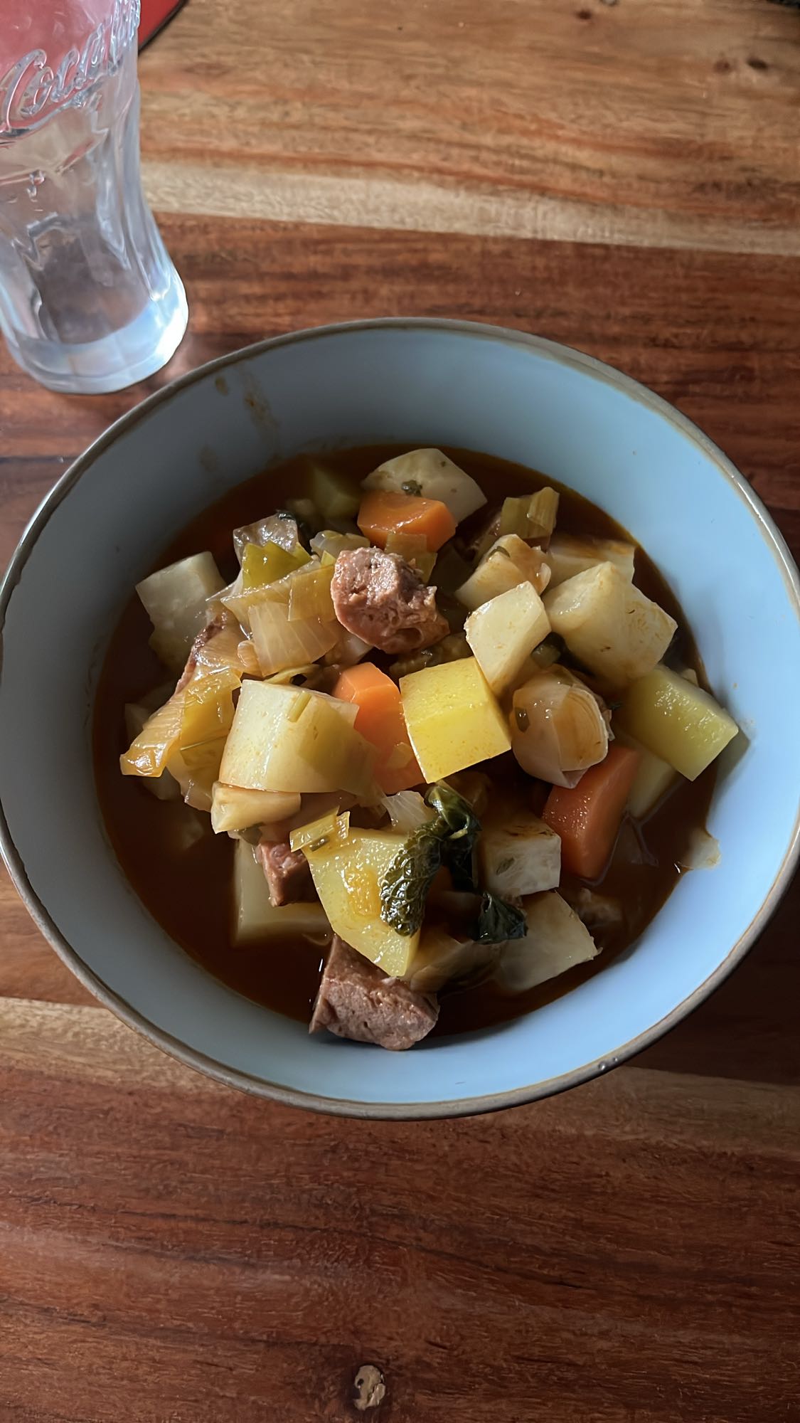 Groentesoep met rundvlees