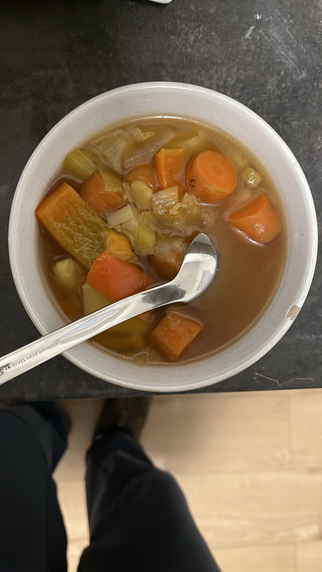 Soupe de légumes maison