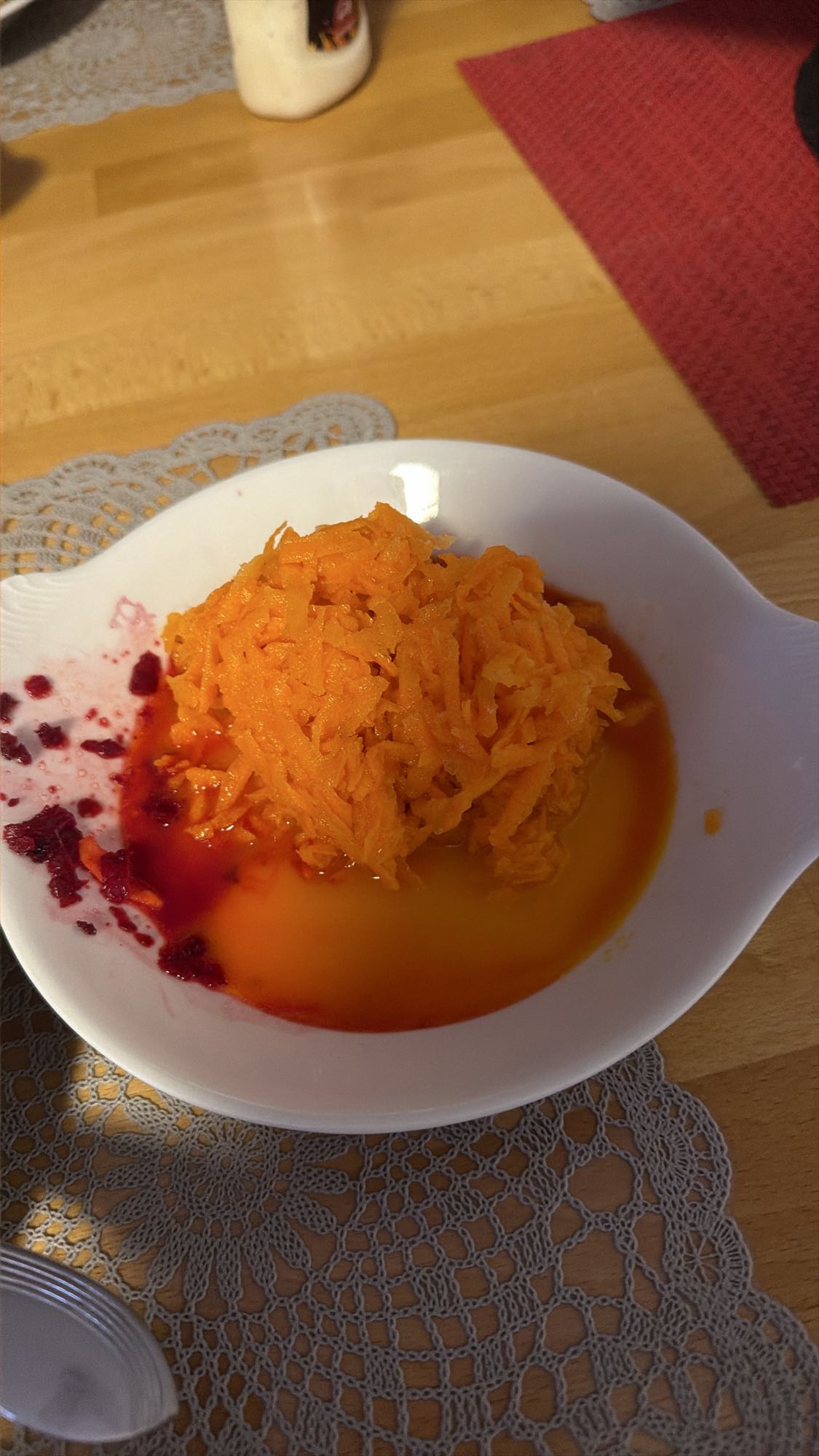 Geraspte wortelsalade