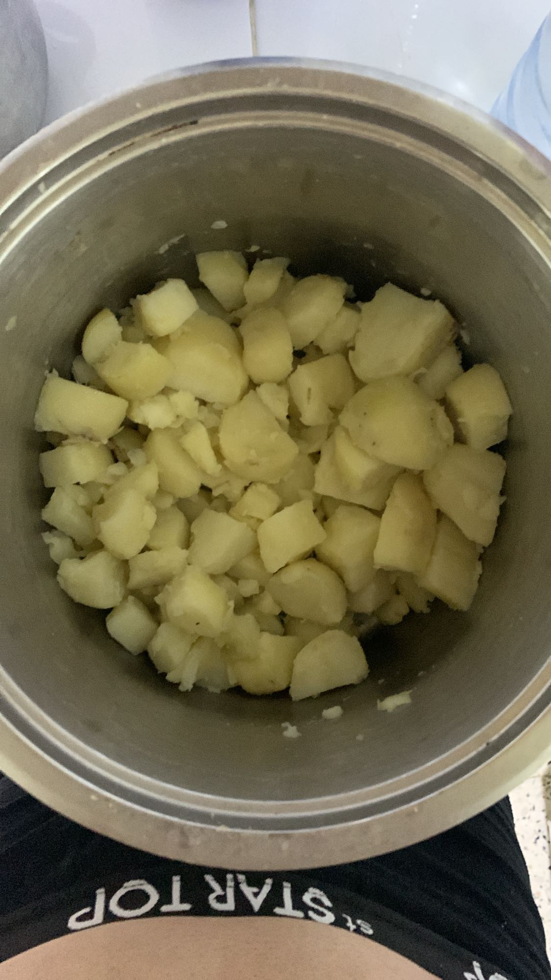 Pommes de terre bouillies