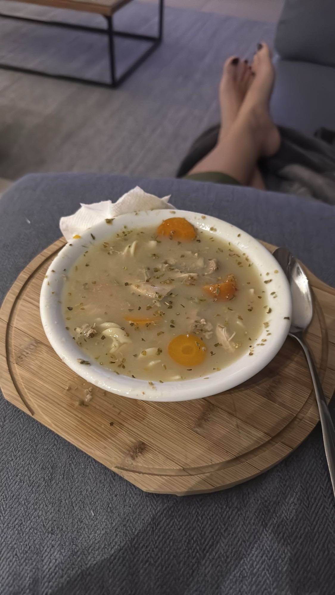 Chicken noodle soup
