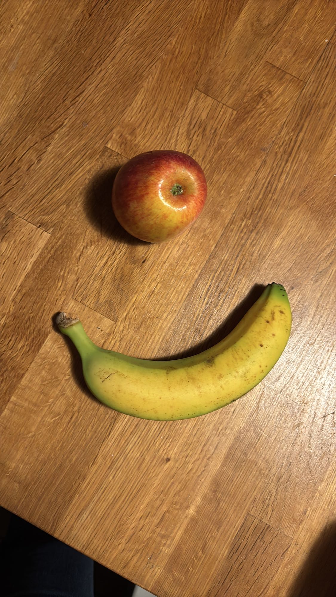 Pomme et banane