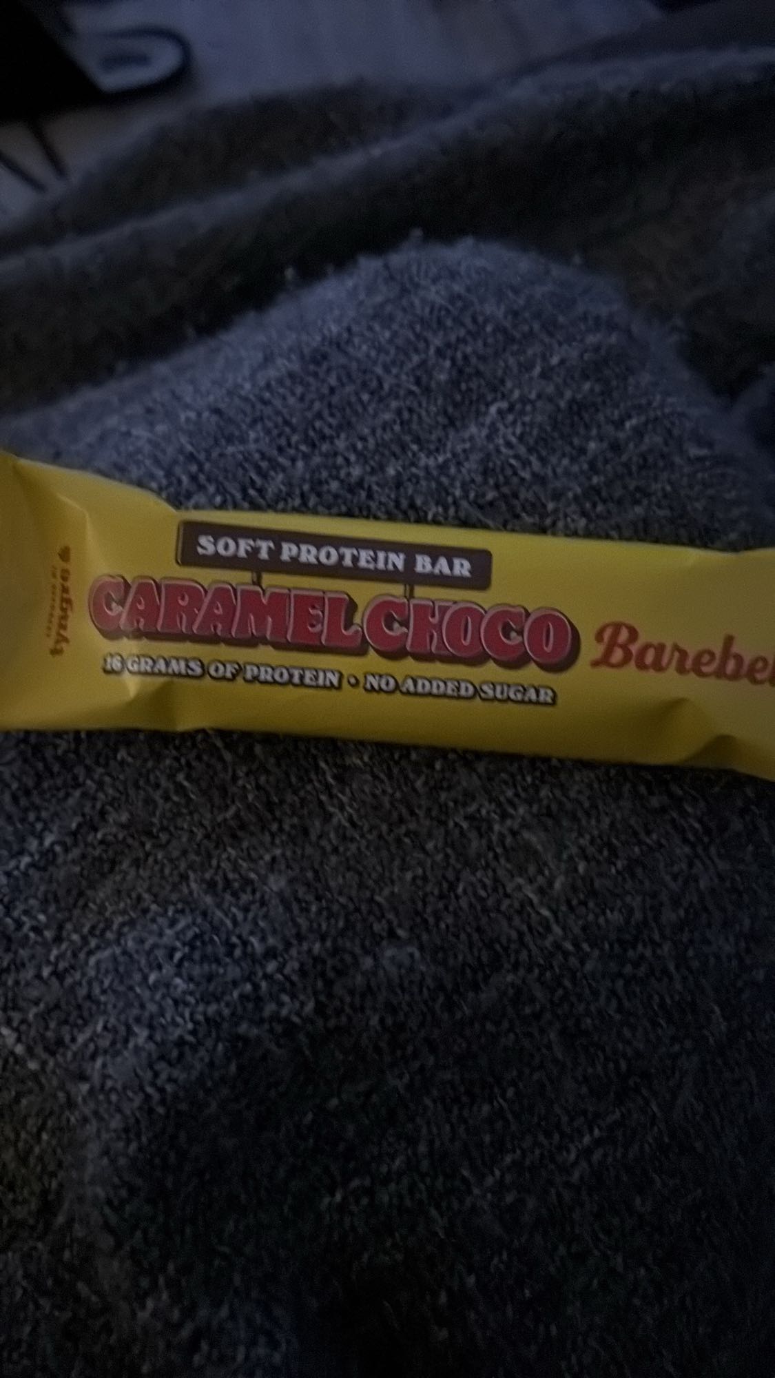 Karamellchoklad proteinbar
