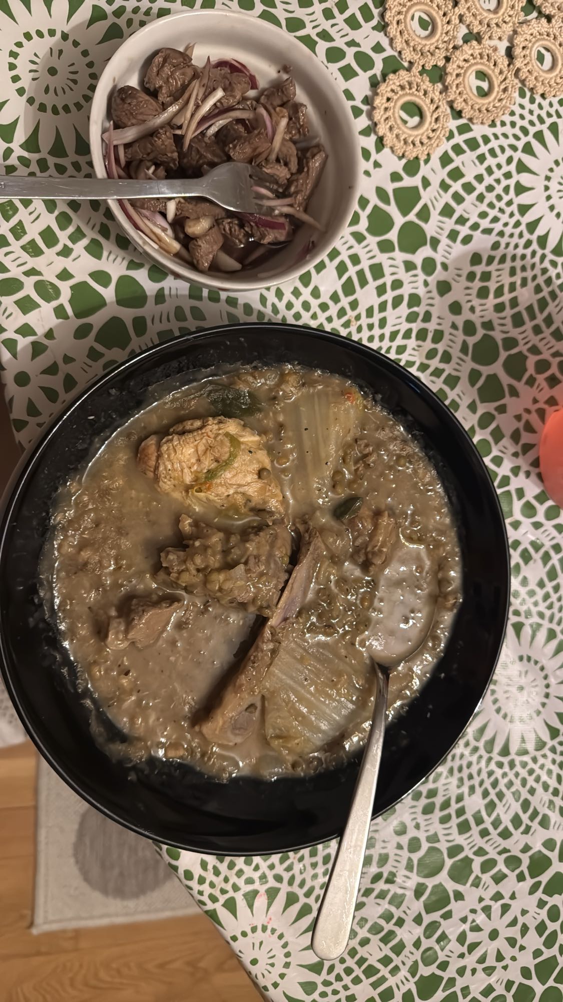 Köttgryta med linser