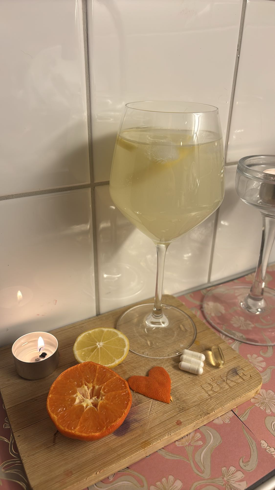 Citrusdryck med vitaminer