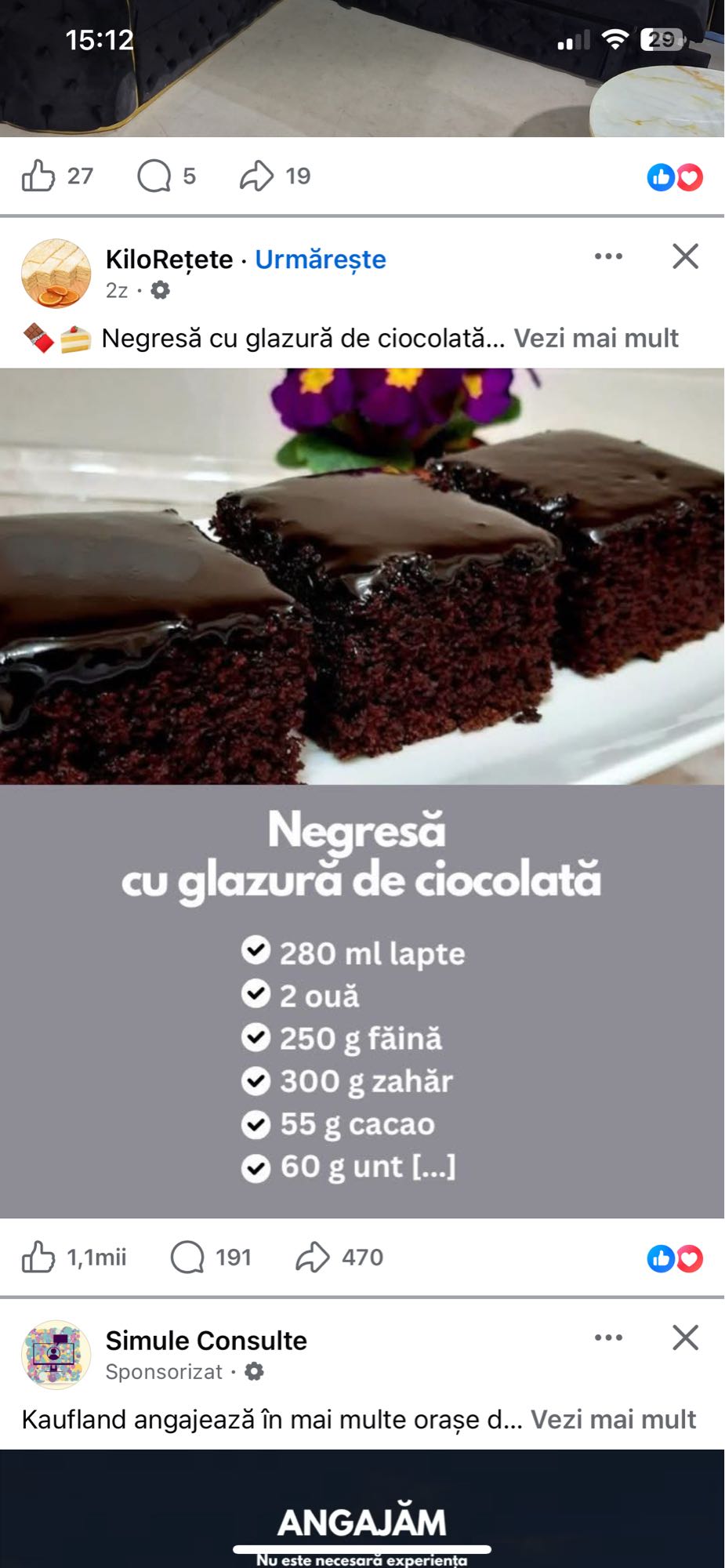 Negresă cu glazură