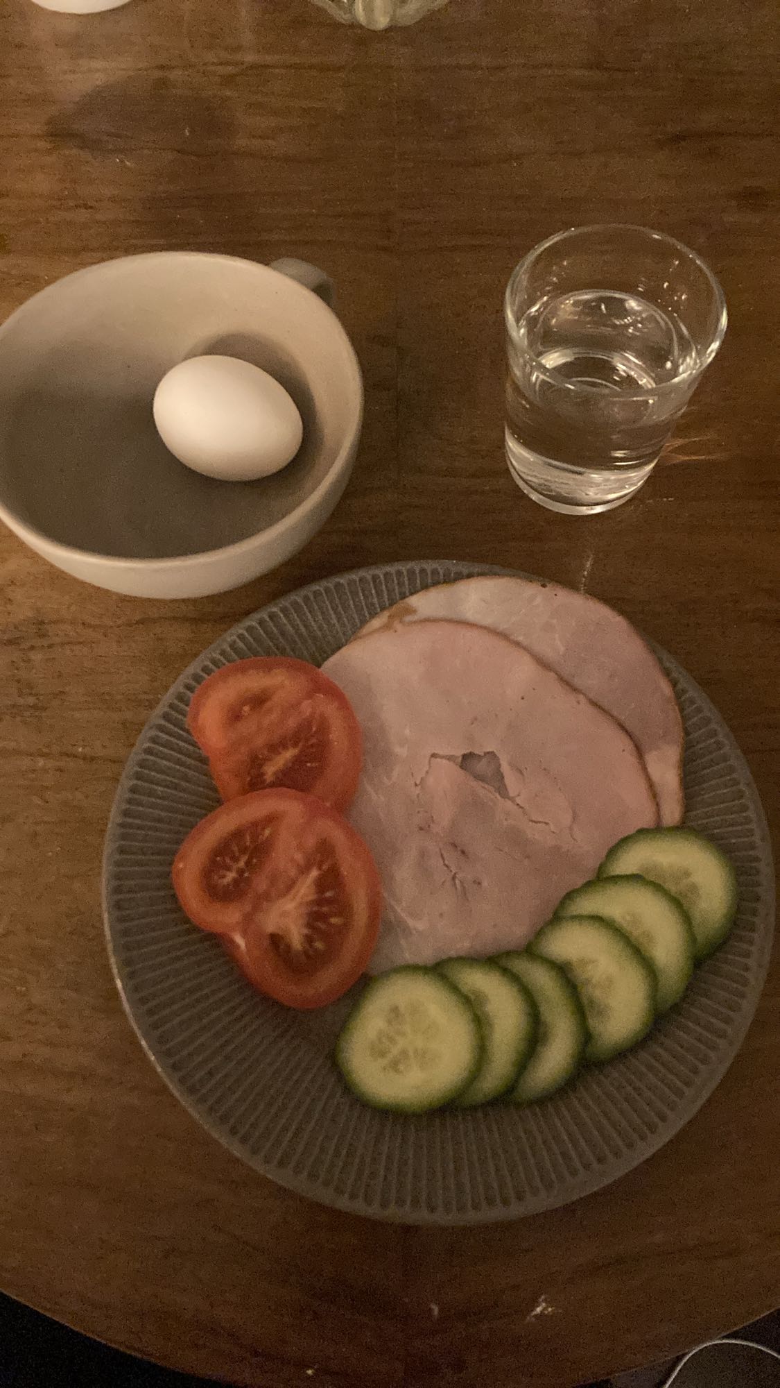 Skinka med grönsaker