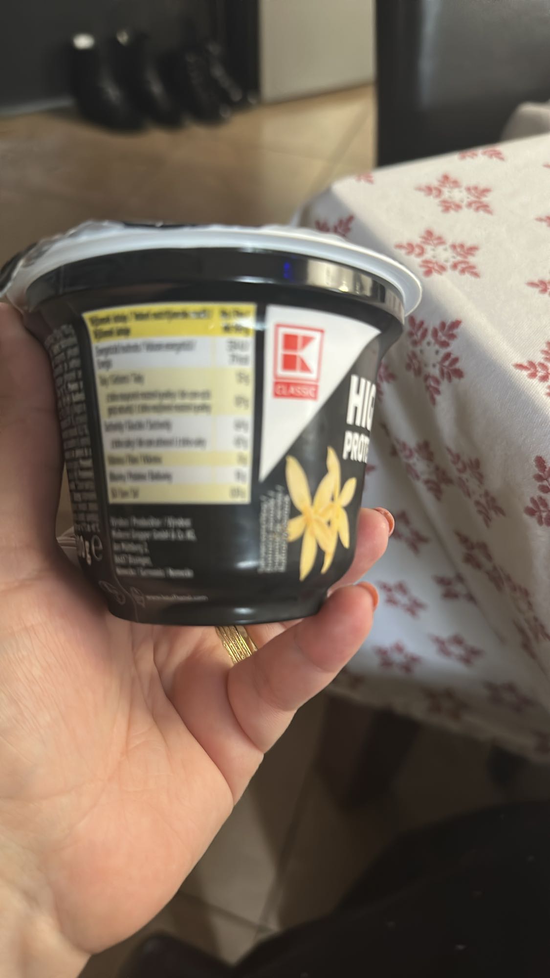 Iaurt proteic vanilie