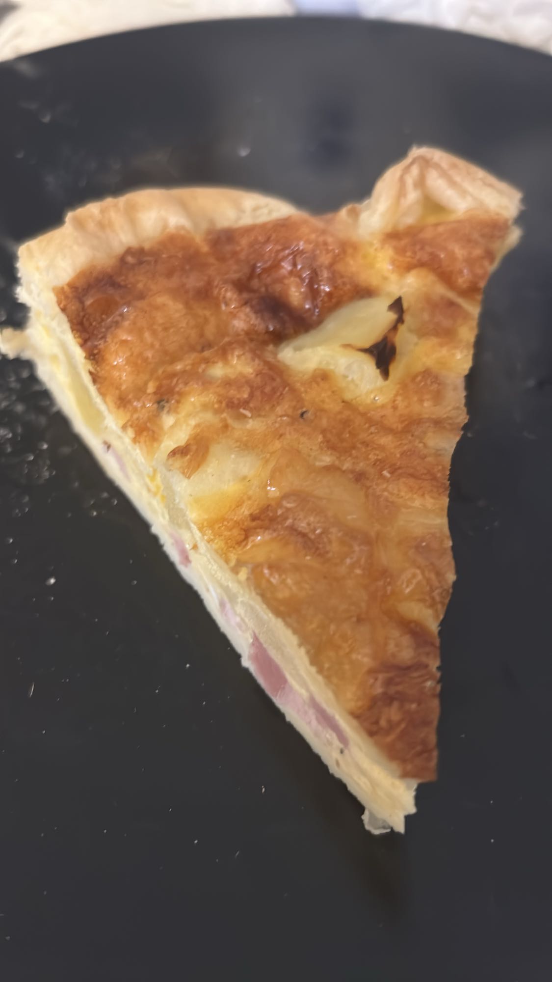 Tranche de quiche lorraine