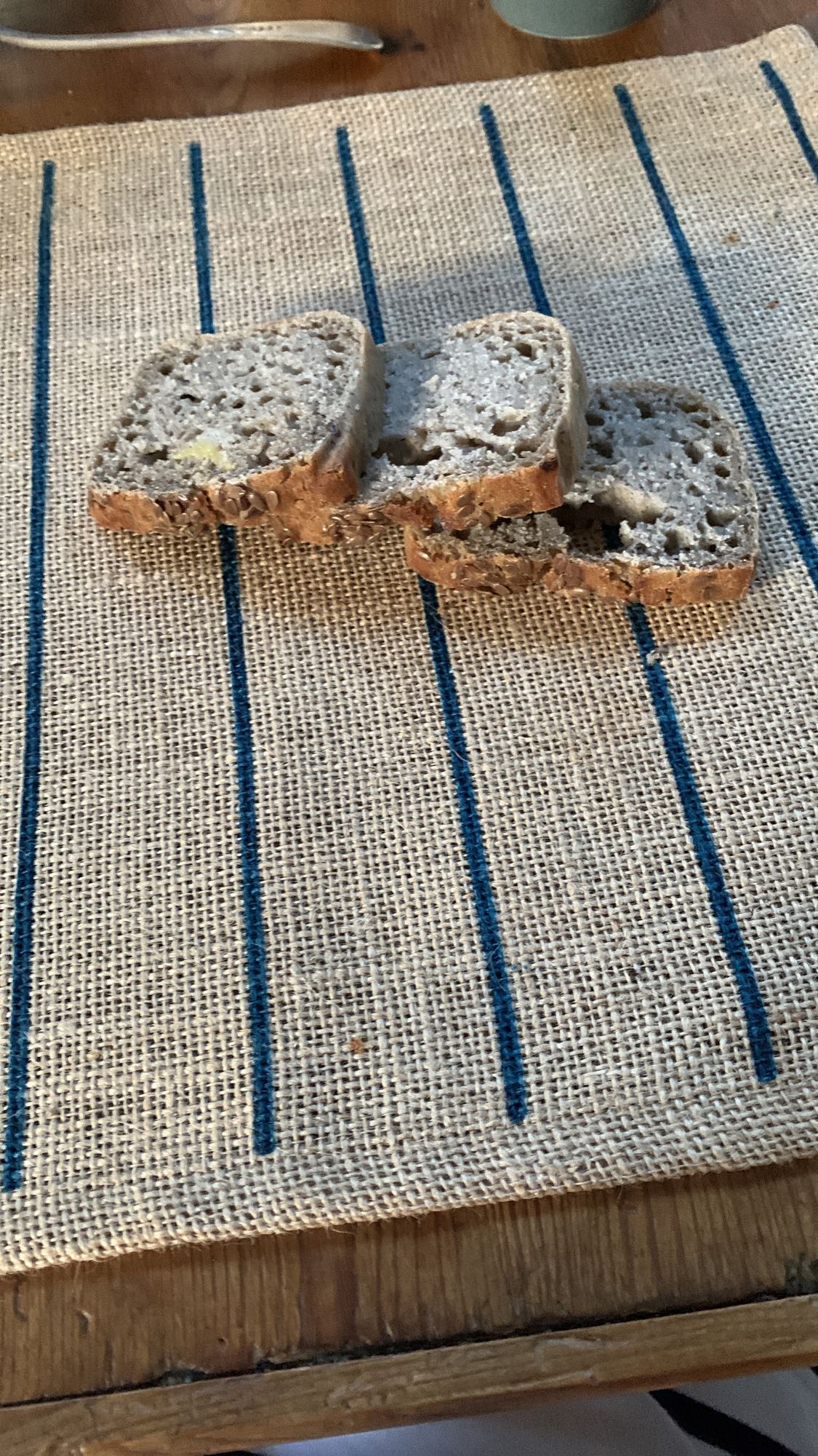 Tranches de pain complet