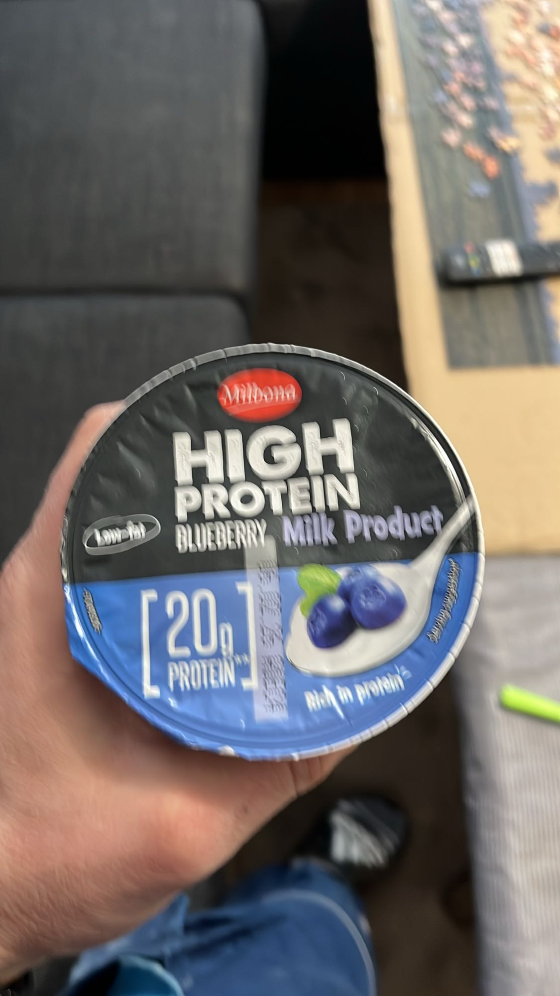 Боровинково мляко протеин