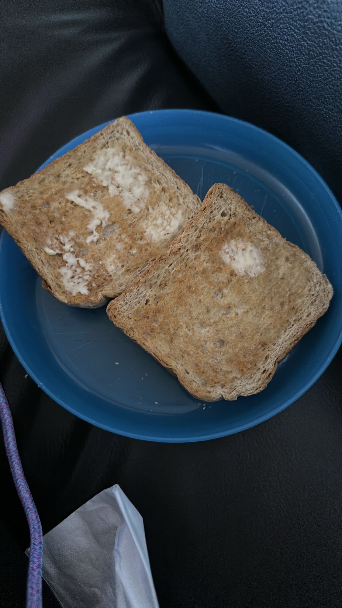 Toast mit Butter