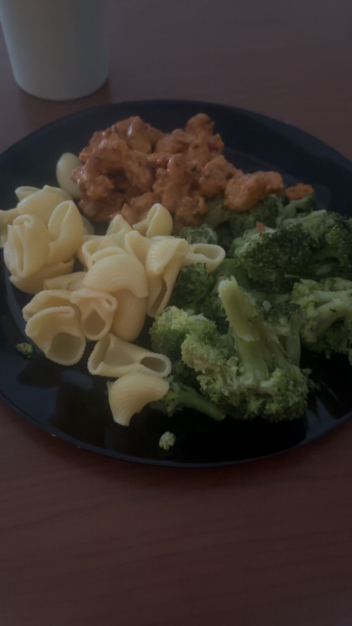 Pâtes, brocoli, poulet