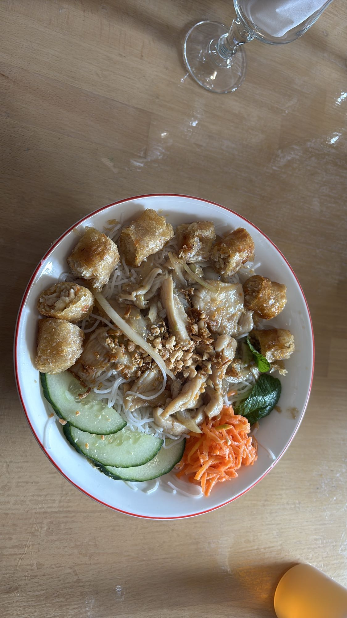 Vermicelles au poulet