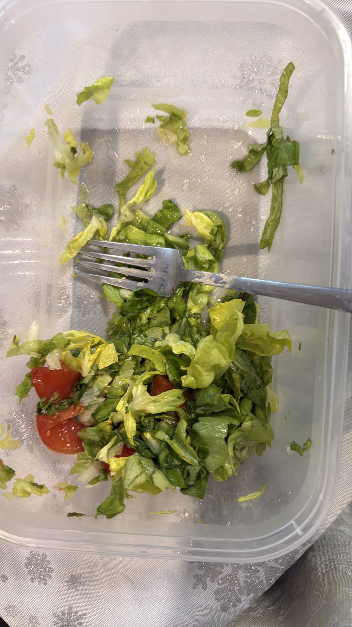 Salată verde simplă