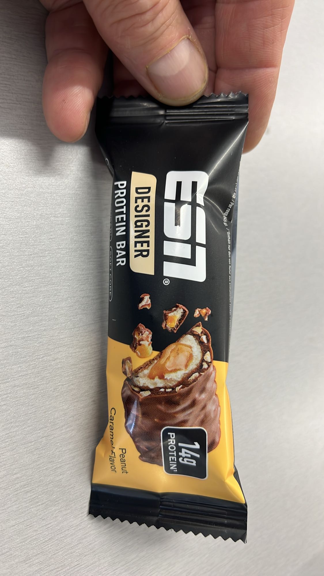 Baton proteinowy orzechowy