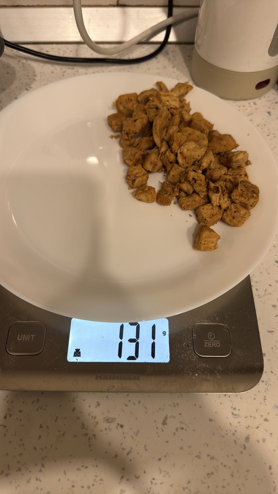 Grilled Chicken Breast Cubes