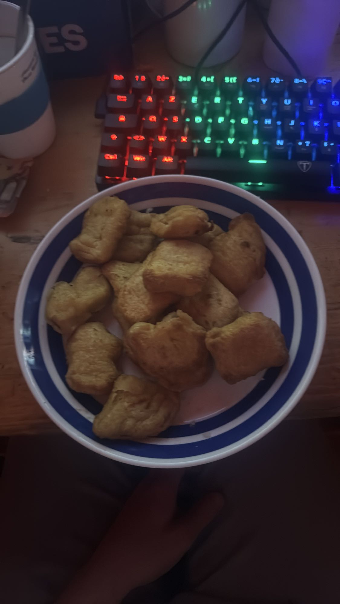 nuggets de poulet frits