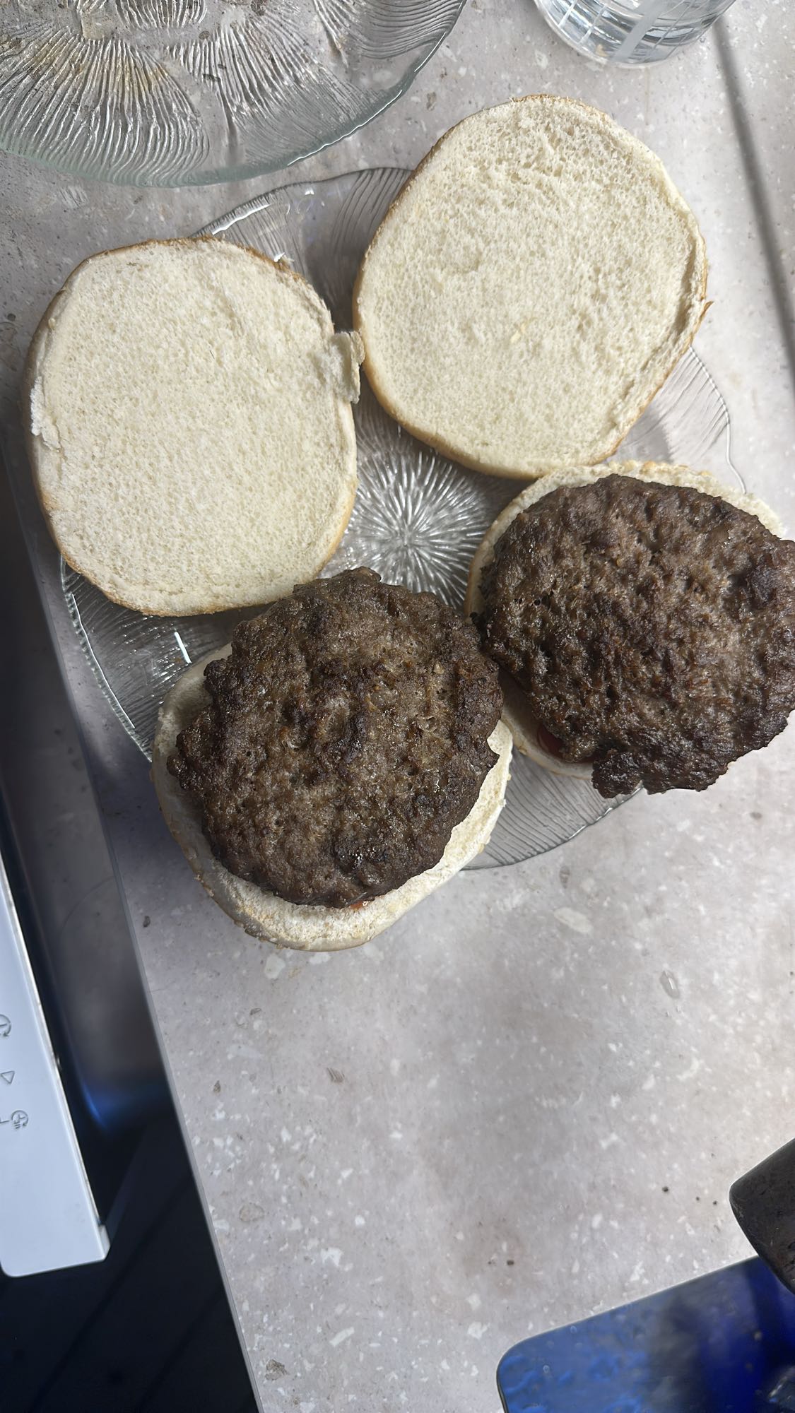 Hamburgare utan tillbehör