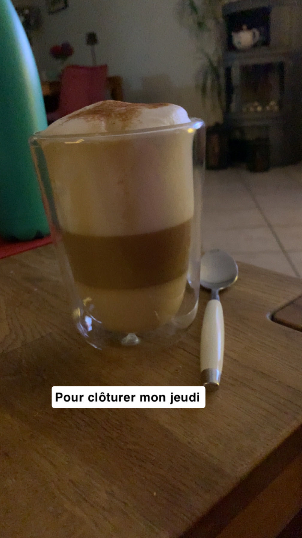 Café latte maison