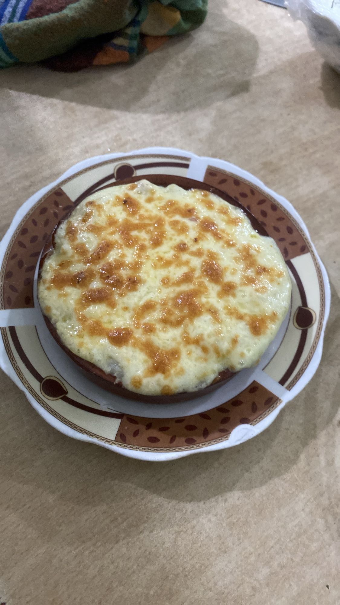 Gratin au fromage