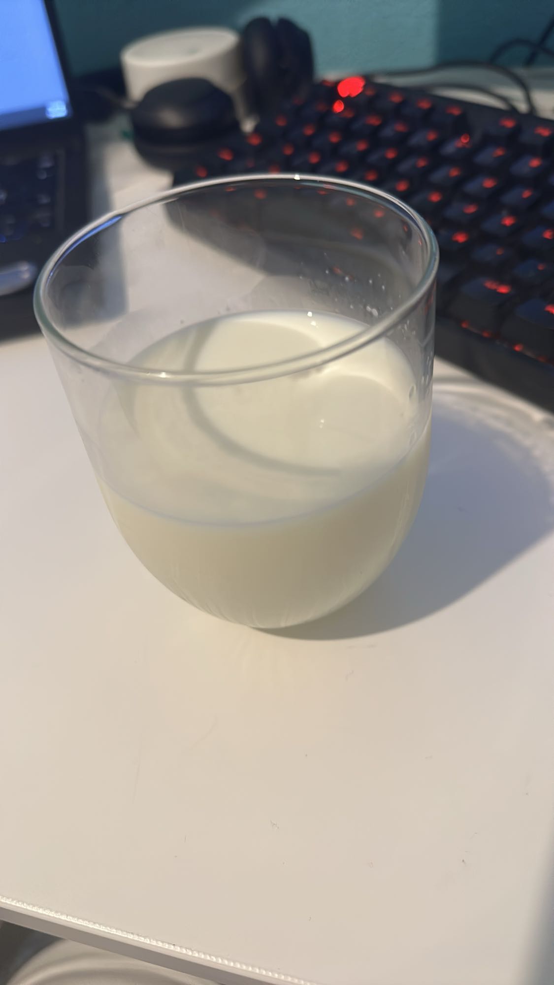 vaso de leche