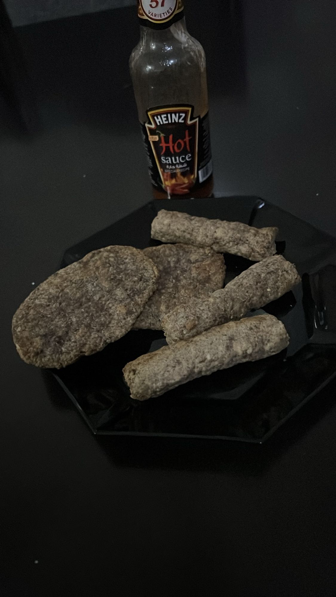 Beef patty and kufteh