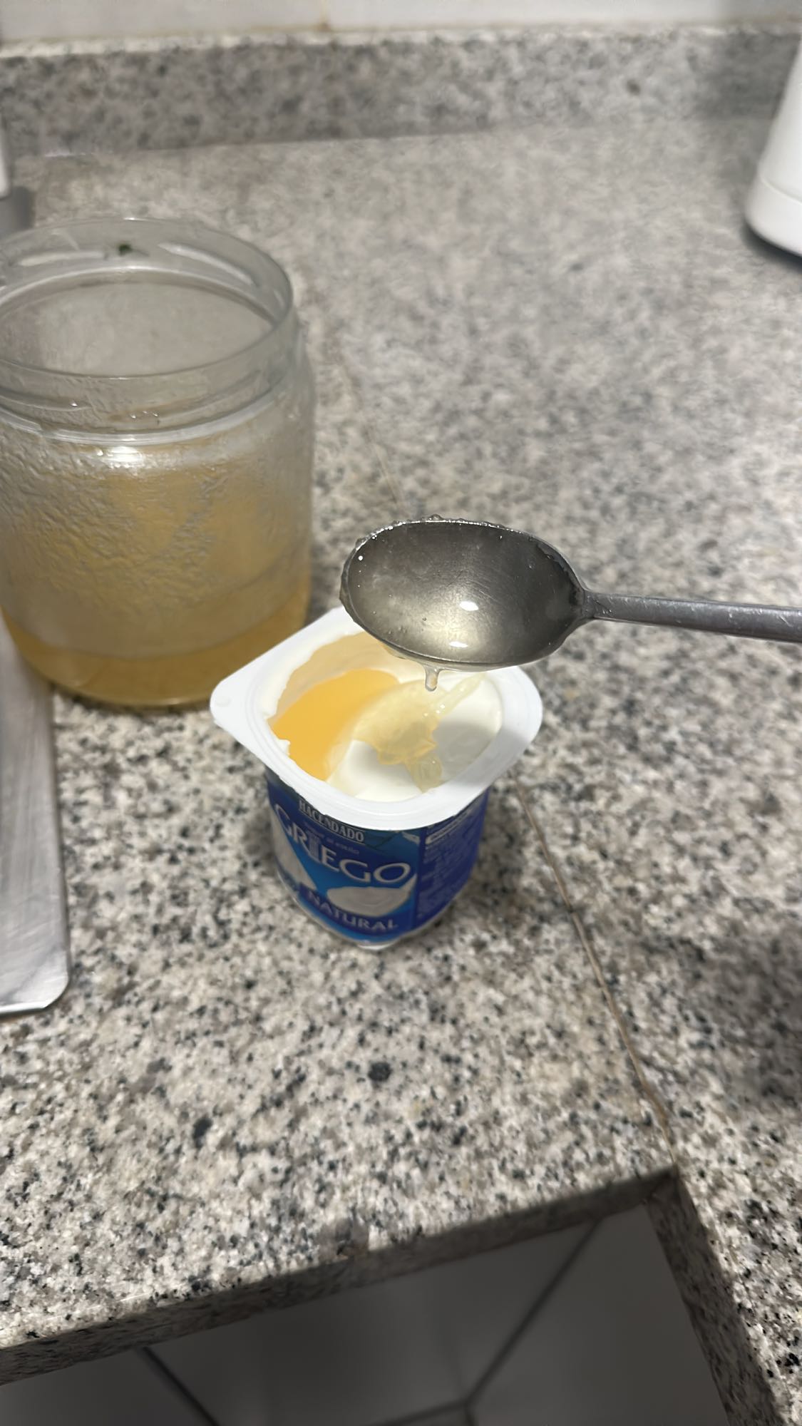 Yogur con miel