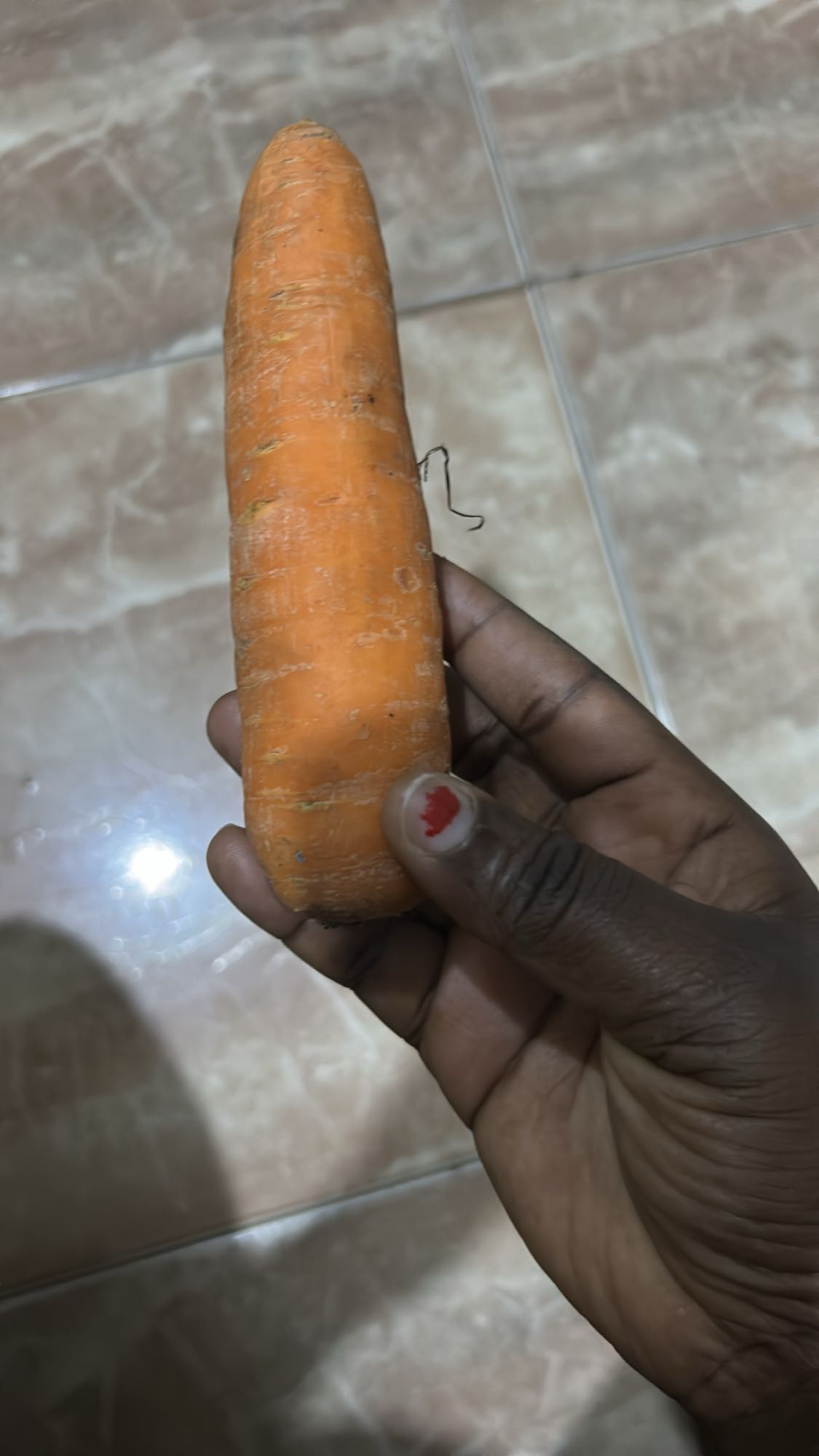 Raw Carrot Snack