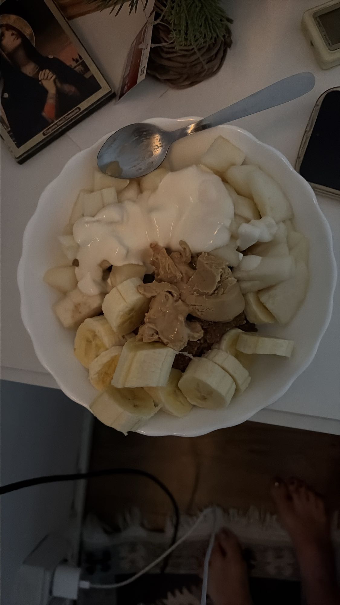 Terci de ovăz cu fructe, iaurt și proteine