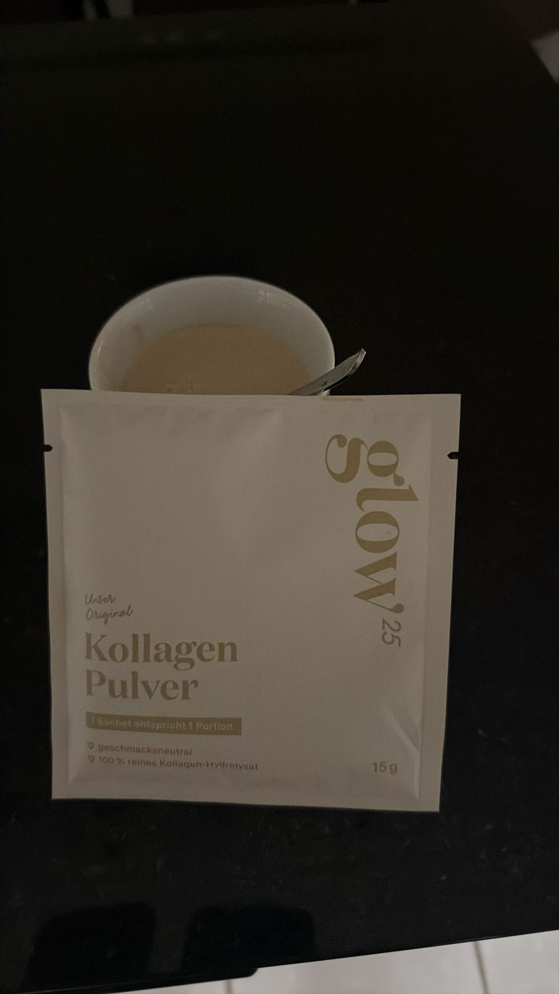 Kollagenpulver Getränk