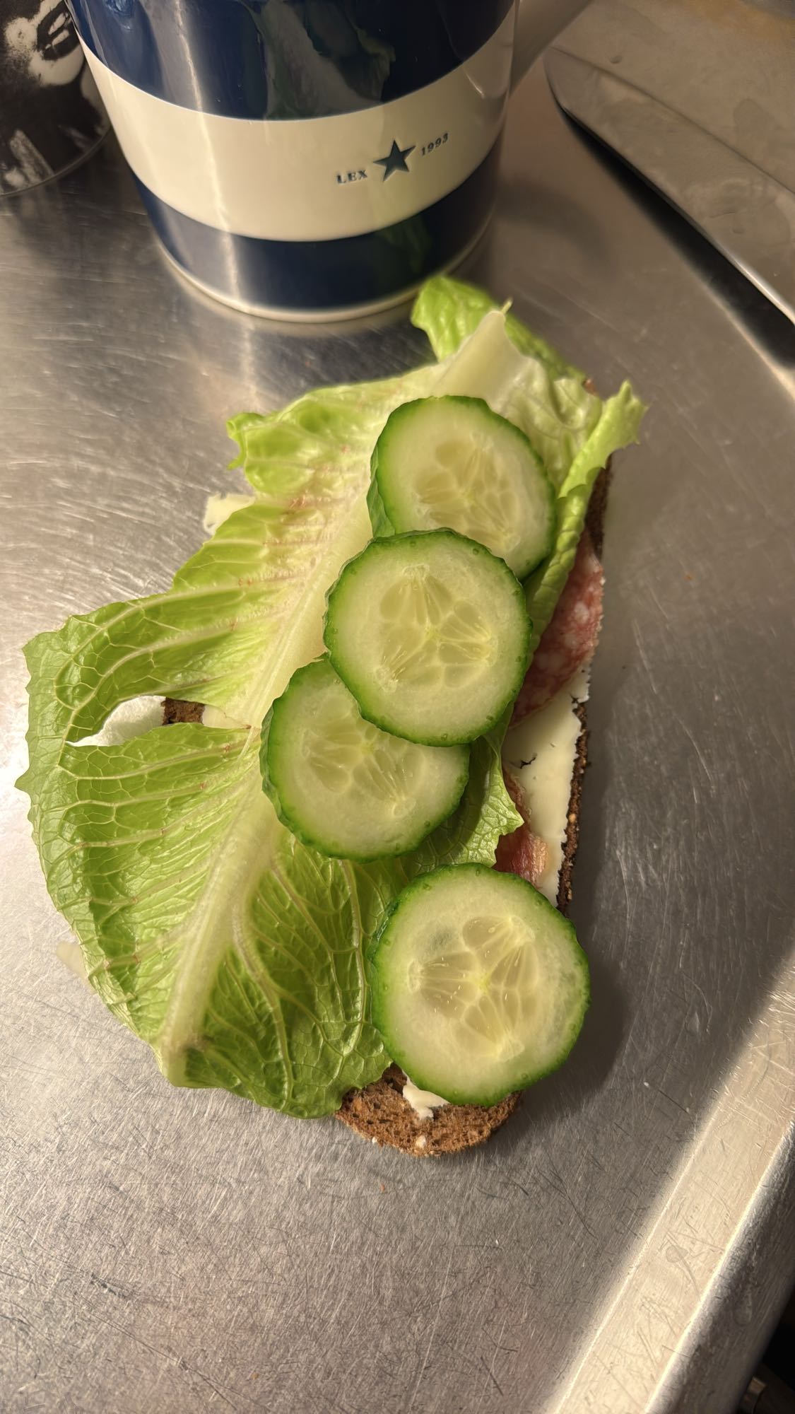 Smörgås med grönsaker