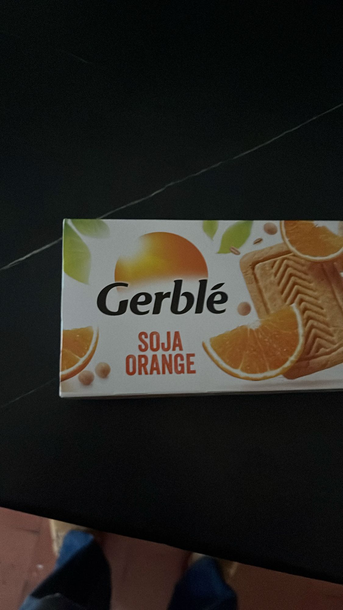 Biscuits soja orange