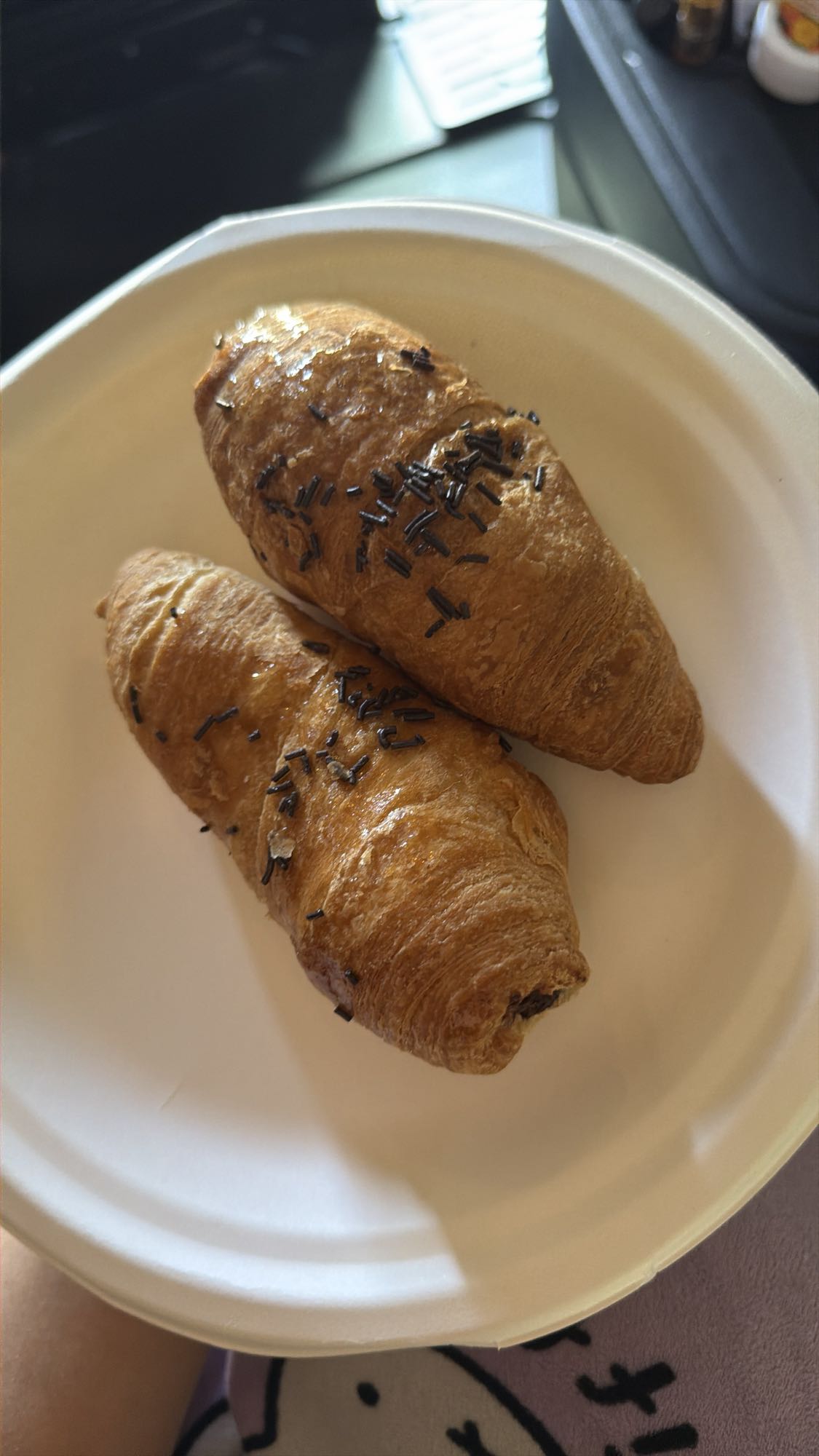 Cornuri cu ciocolată