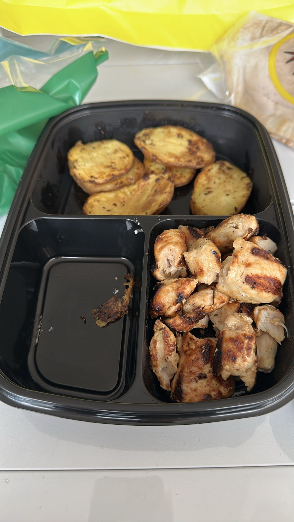 Grilled Chicken & Potatoes