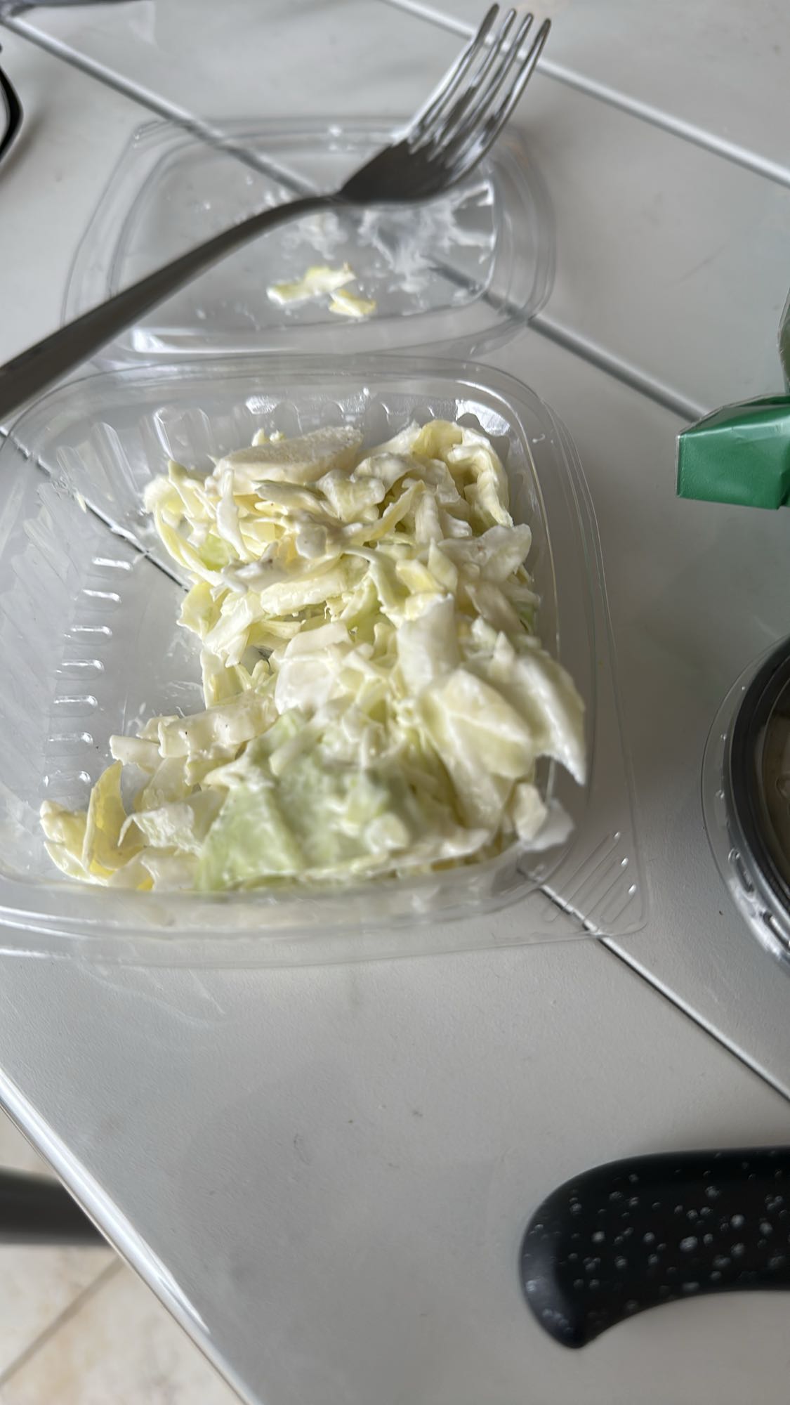 Creamy cabbage salad