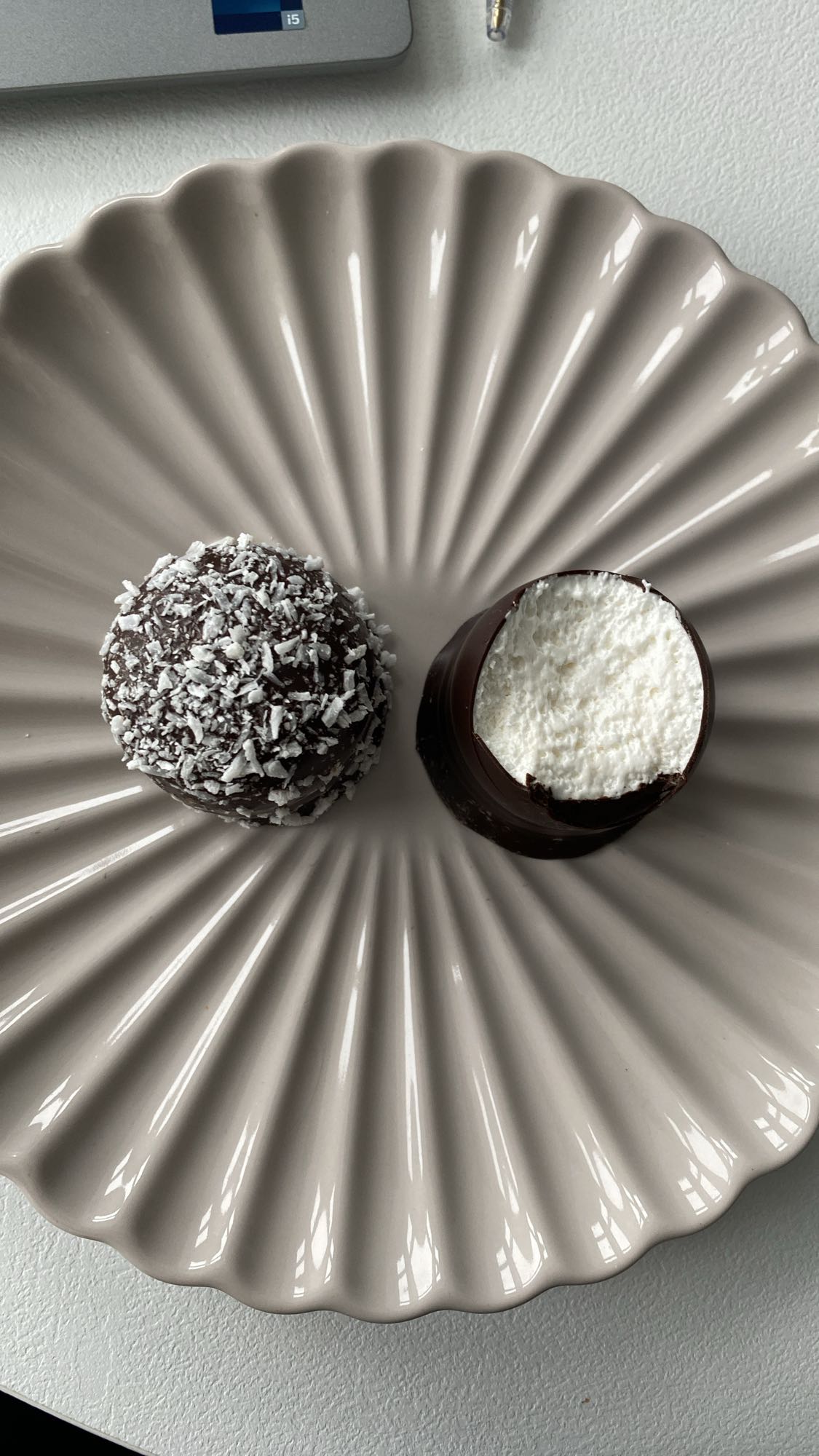 Kokos-Schoko Pralinen