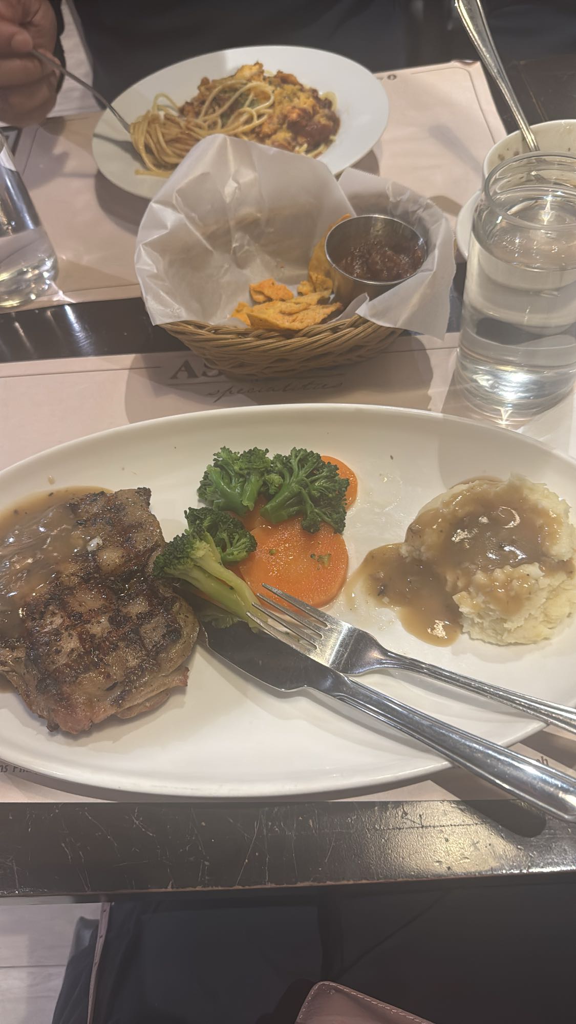 Grilled chicken with sides