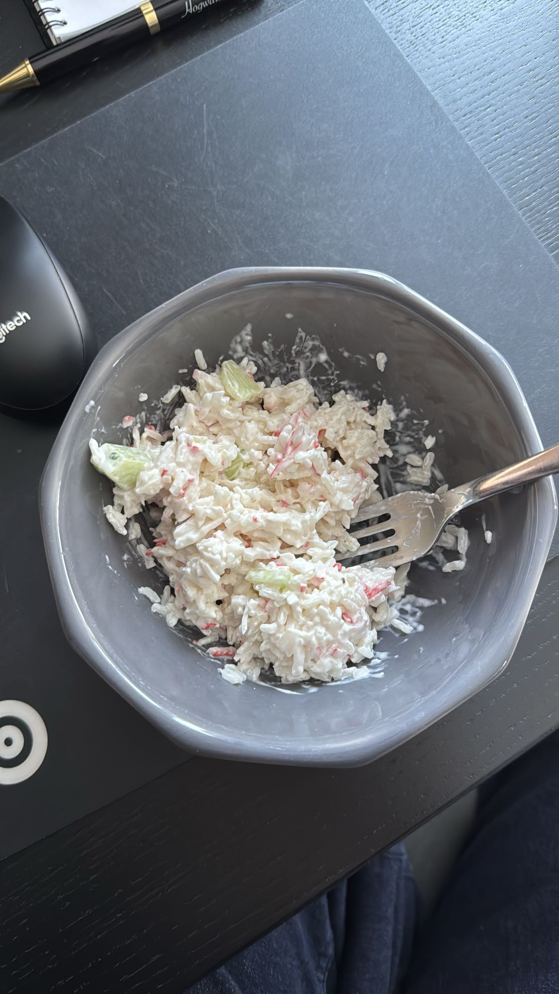 Crab Stick Rice Salad
