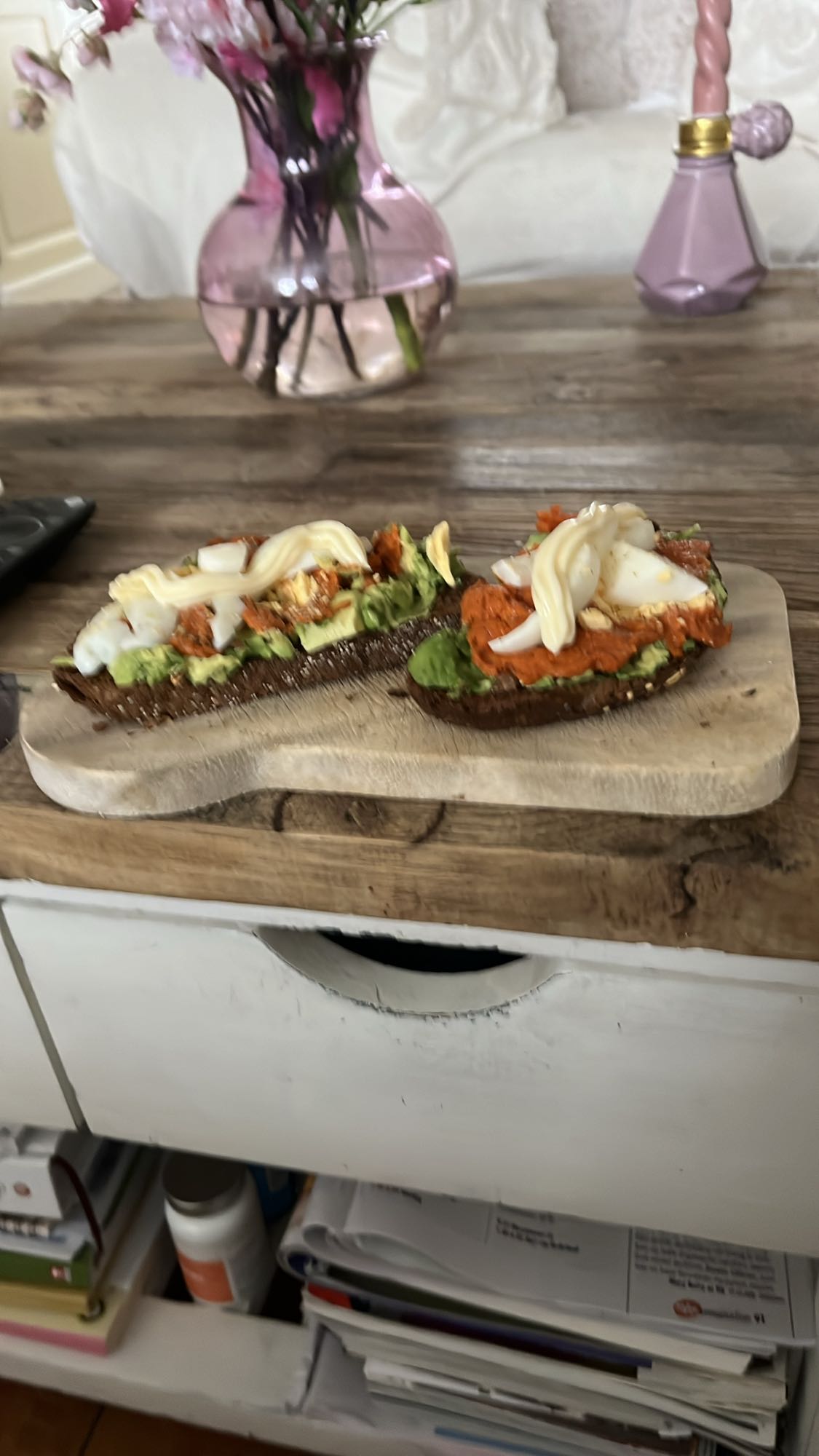 Avocado toast met ei