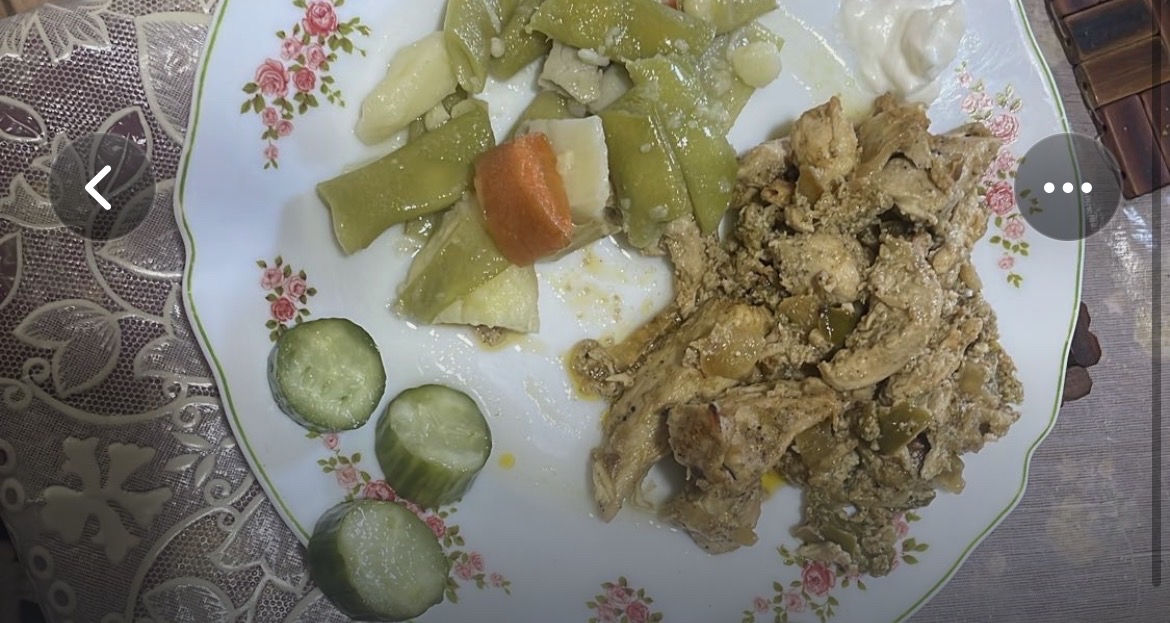 Chicken with veggies