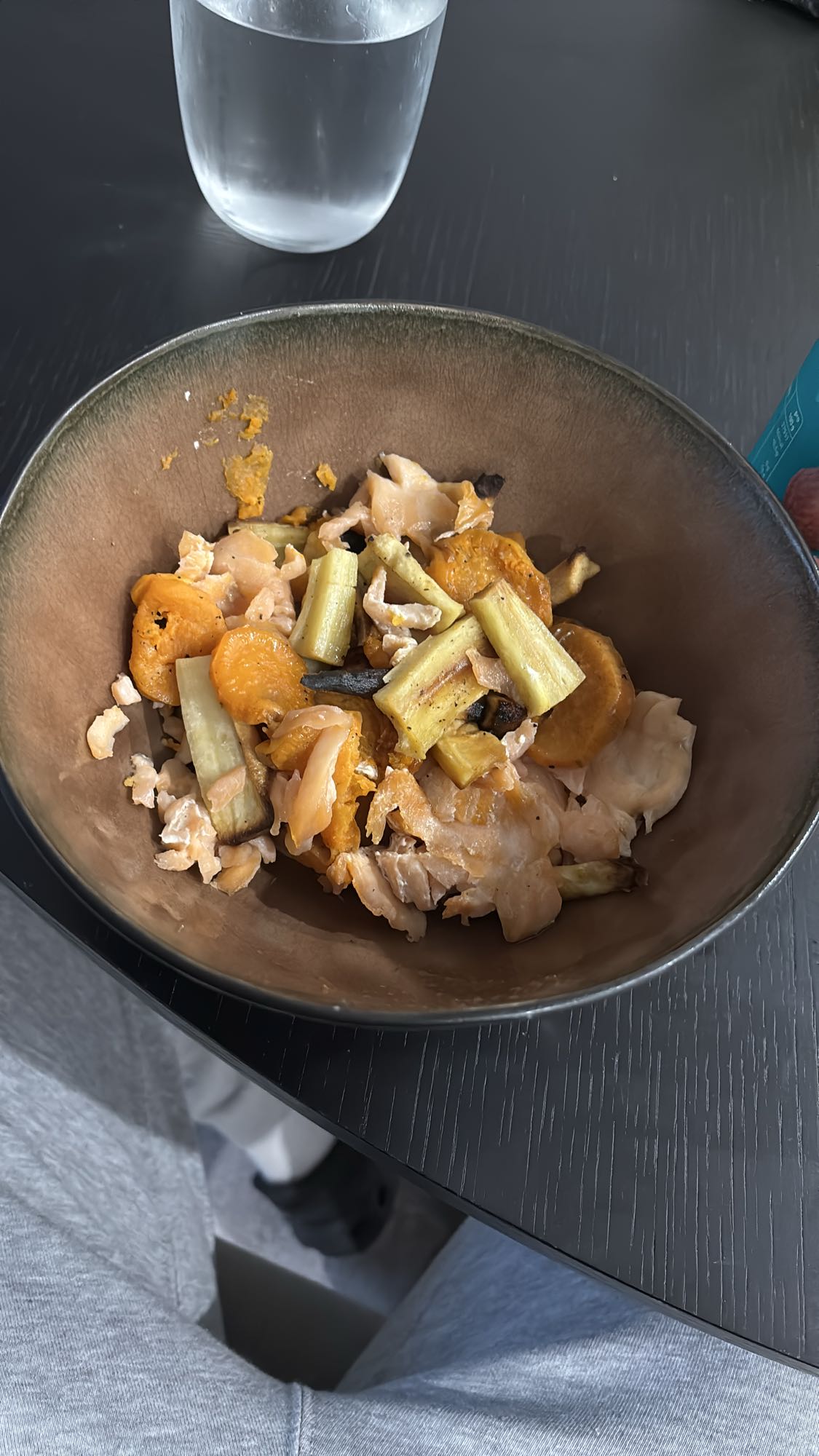 Saumon et légumes rôtis